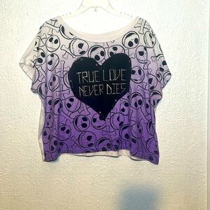 The Nightmare Before Christmas -True Love Never Dies- T-shirt, size XXL